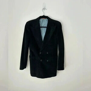 Vintage Pierre Balmain corduroy double breasted  blazer